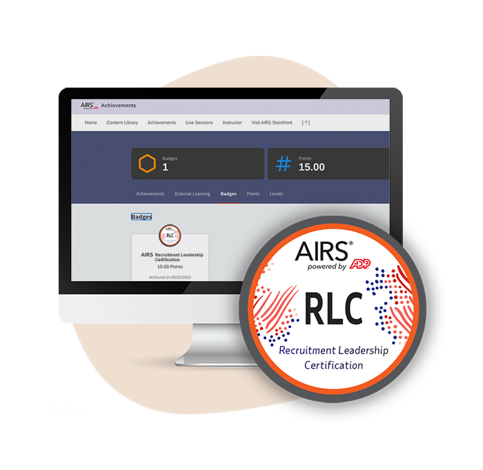 AIRS Recruitment Leadership Certification